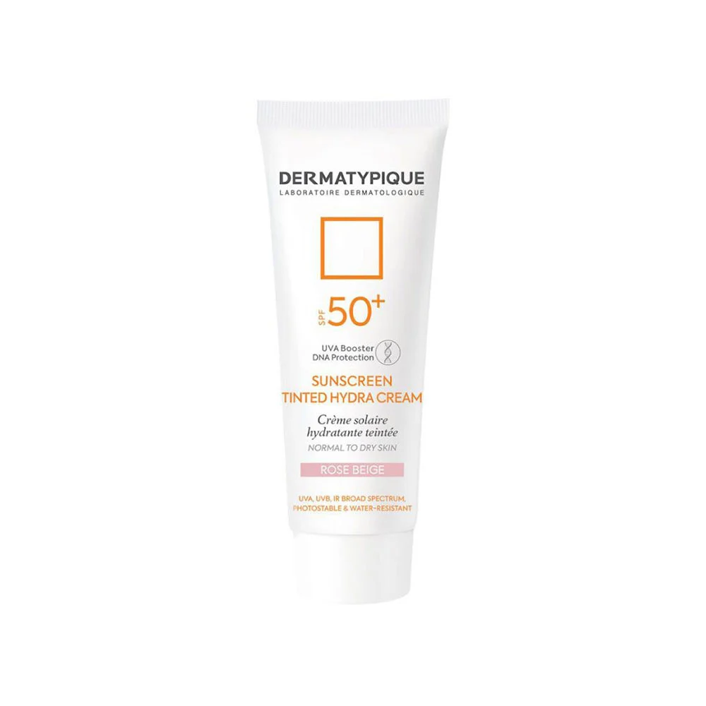 ضد آفتاب رز بژ پوست خشک درماتیپیک spf50 حجم 50 میلی لیتر